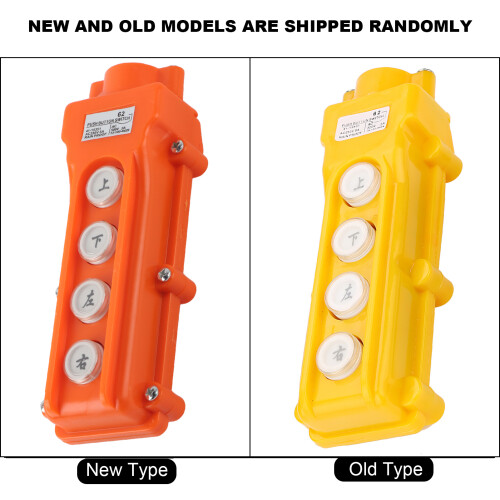 Crane Chain Hoist 4-channel Push Button Switch Lifting Pendant Rainproof Controller 2