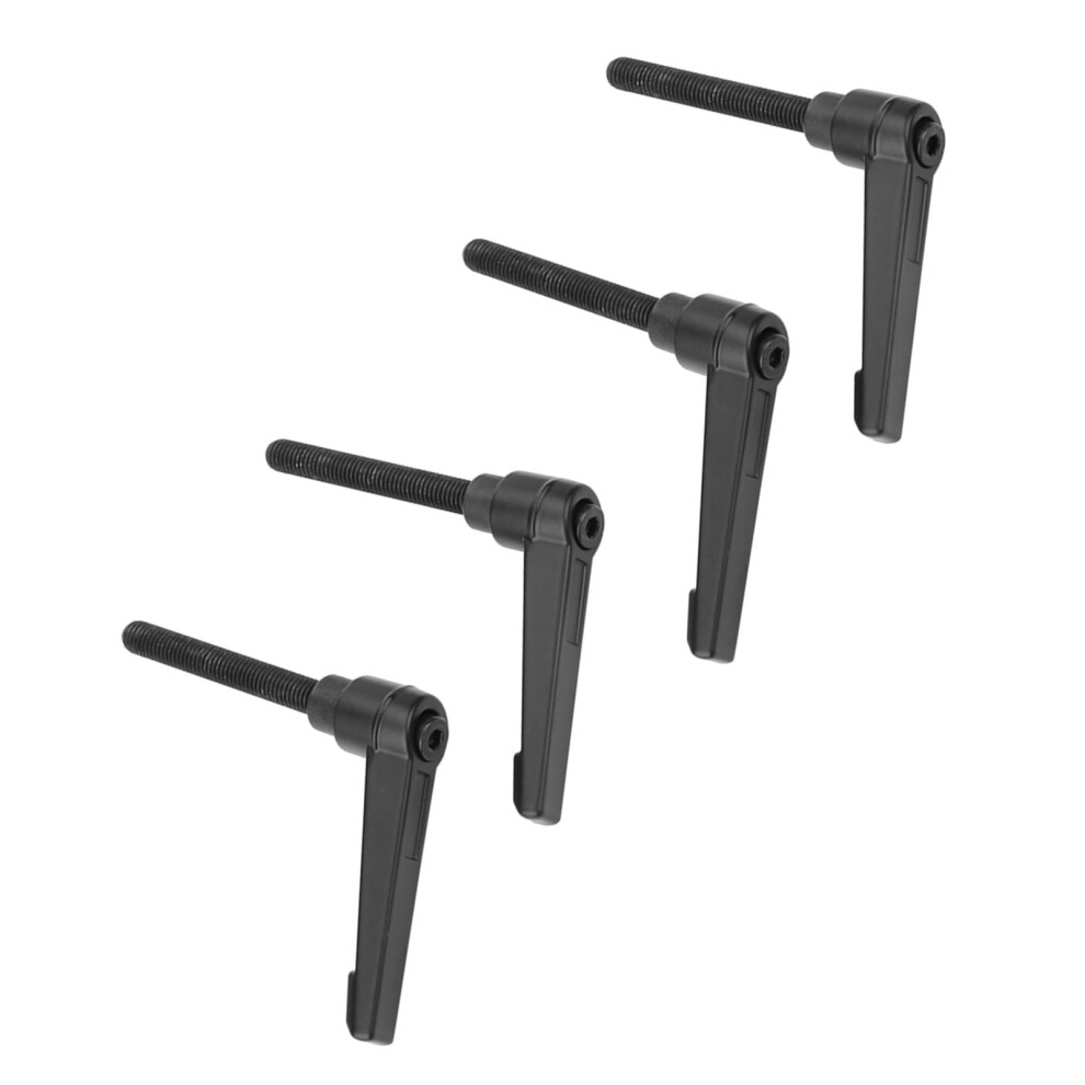 4Pcs Metal Machine Knobs Adjustable Fixing Handle M8 Male Thread (40Mm) 4691324021701