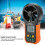 PEAKMETER PM6252A Digital Wind Speed Meter Air Volume Measuring Anemometer 8
