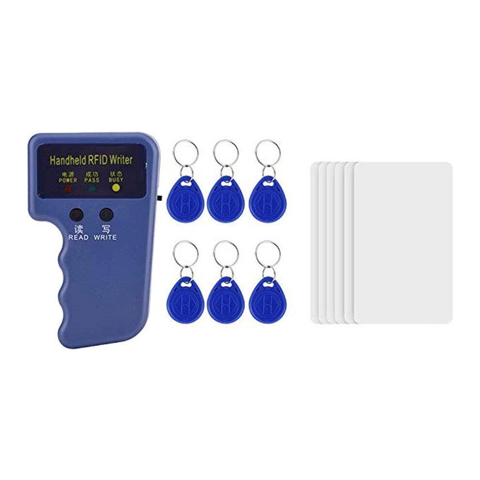 Handheld 125Khz Id Card Copier Writer Duplicator Programmer Reader Code Writable Em4305 Id Keyfobs Tags Card Key Cards 9481324025404