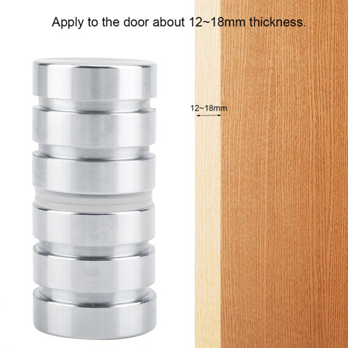 Stainless Steel Shower Glass Door Handle Pull Knob for Bathroom Lock Hardware 2