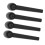 4PCS Metal Machine Knobs Adjustable Fixing Handle M5 Female Thread(50mm) 5