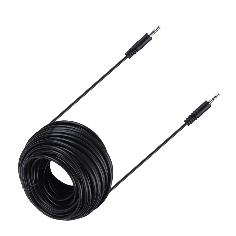 3.5Mm Copper Male To Male Shielded Audio Cable For Speakers Headset 20M 7901324026864