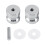 Stainless Steel Shower Glass Door Handle Pull Knob for Bathroom Lock Hardware 2