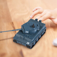 1/72 Scale 4 Channels High Simulated Remote Control Mini Tank Toy for Children Gift