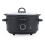 Salter Salter Kuro Slow Cooker 3.5L 3-Heat Settings Ceramic Pot Keep Warm Black 200W 1