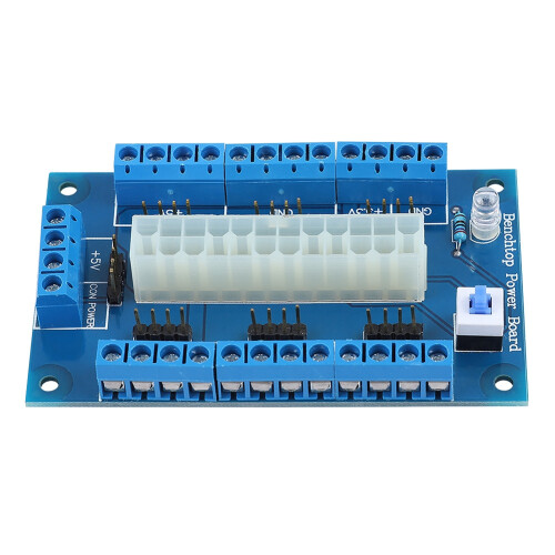 Stromversorgung Schnittstellenboard 24/20pol ATX für PC-Hardware-Test 1