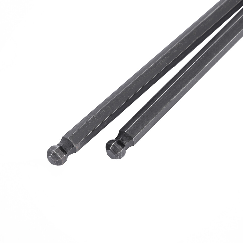 2 Pcs Truss Rod Allen Wrench Tool 4Mm / 5Mm Ball End For Martin Acoustic Guitar(Black 5Mm) 4041324031413