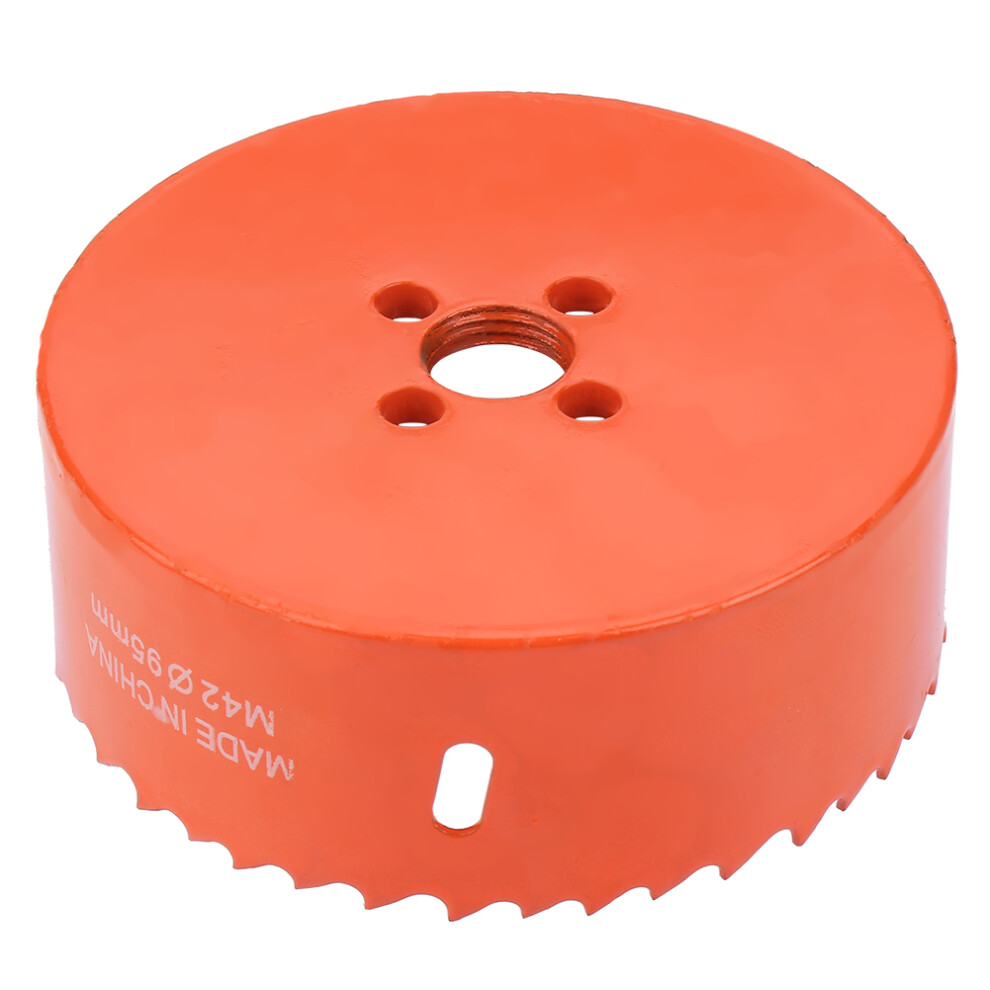 95Mm M42 High Speed Steel Bi Metal Holesaw Cutter Hole Saw With Core Drill Bit 4611324031104