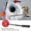 Plastic Ice Scoop Foldable Detachable Winter Skimmer EVA Handle Fishing Accessory 3