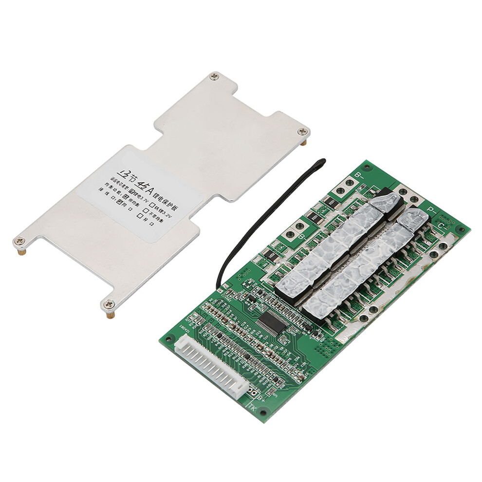 13S 45A Lithium Battery Protection Bms Pcb Board With Balance Charge 8761324033878