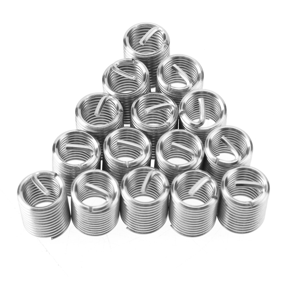 50Pcs M10 Stainless Steel Ss304 Coiled Wire Helical Screw Thread Inserts ((M10*1.5*2 D) 8401324034214