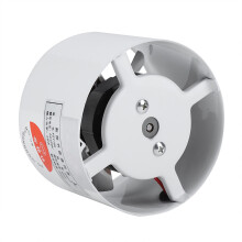 25W Wall Mounted Exhaust Fan Low Noise Home Bathroom Kitchen Garage Air Ventilation Supply