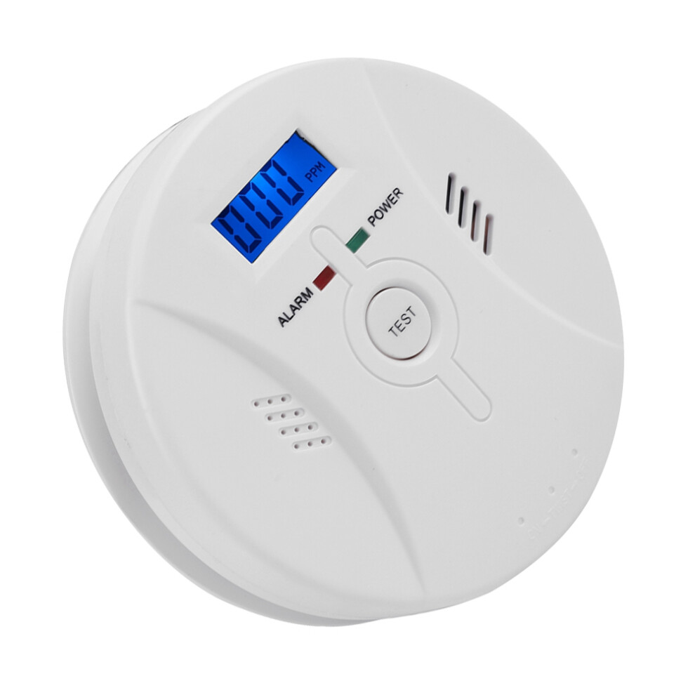 Combination Carbon Monoxide Smoke Alarm Gas Sensor Co & Smoke Detector For Home Security 7891324035310