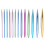 26Pcs Interchangeable Aluminium Knitting Needle with 4Pcs Circular Plastic Wires Set 7
