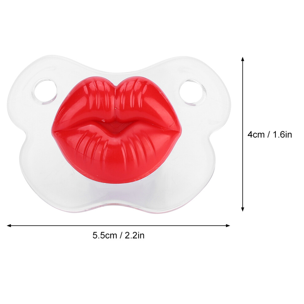Baby Soother Dummy Pacifier Funny Pig Nose Food grade Slicone Dummy Pacifier (Small Mouth)