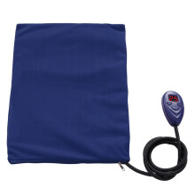 Pet Heating Pad Electric Warmer Thermal Heat Mat Dogs Cats Chew Resistant Cord Blue
