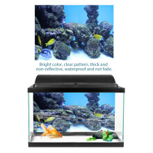 Korall Unterwasser-Fischtank-Hintergrund Wanddekor 61x30cm