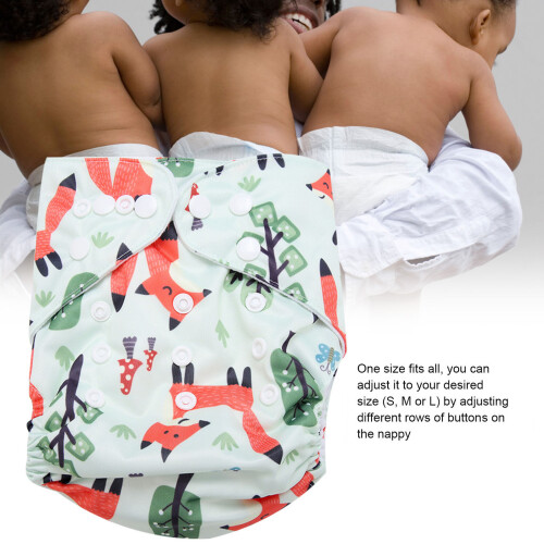 Reusable Infant Swim Diaper Washable Pocket Cloth Hook Loop Operating System Size Adjustable BL002 2