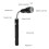 Multi function Mini Flexible Telescopic LED Flashlight Rotatable Torch with Magnetic End(Black) 12