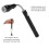 Multi function Mini Flexible Telescopic LED Flashlight Rotatable Torch with Magnetic End(Black) 5