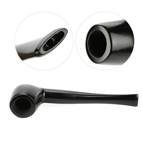 3174 Exquisite Durable Ebony Tobacco Cigarette Smoking Pipe Gift Craft