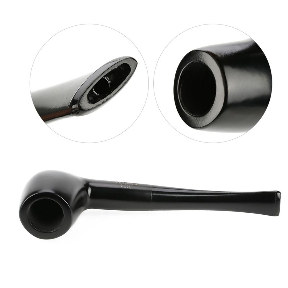3174 Exquisite Durable Ebony Tobacco Cigarette Smoking Pipe Gift Craft