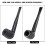 3174 Exquisite Durable Ebony Tobacco Cigarette Smoking Pipe Gift Craft 3