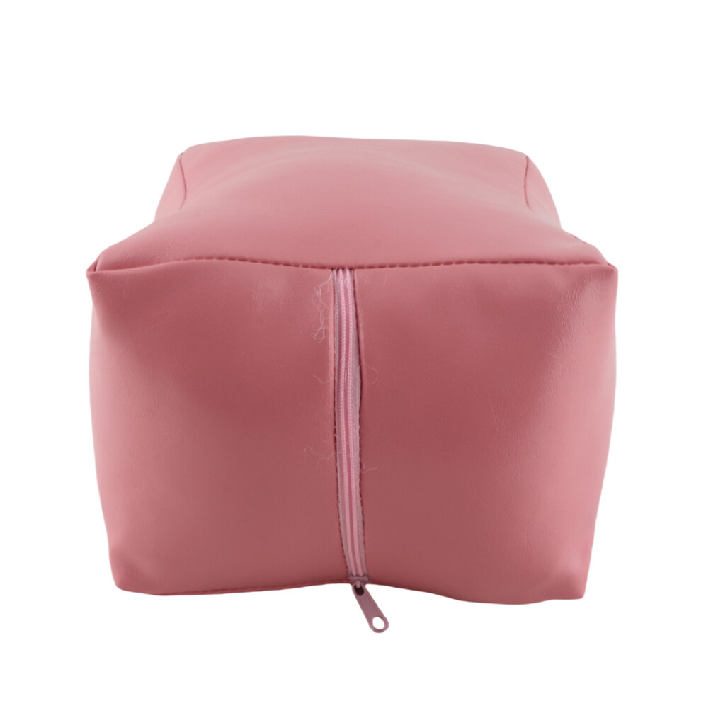 Pink Nail Art Table Hand & Foot Pillow Soft Pu Arm Rest Salon Manicure Nail Care Pillow