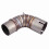 Motorcycle Exhaust Middle Pipe Link Connect for CB1000R 2008‑2017 6