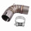 Motorcycle Exhaust Middle Pipe Link Connect for CB1000R 2008‑2017 4