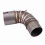 Motorcycle Exhaust Middle Pipe Link Connect for CB1000R 2008‑2017 7
