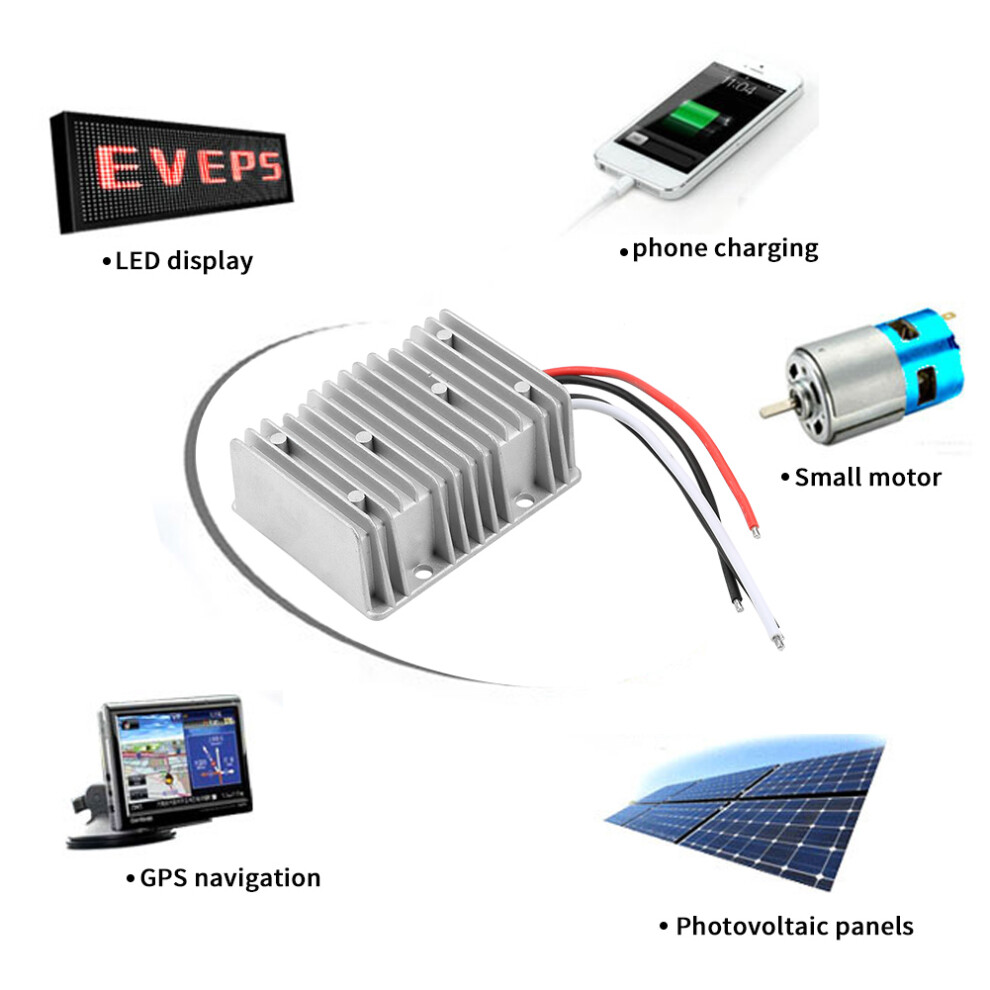 48V To 12V Car Buck Converter Dc Voltage Regulator Power Supply 30A 360W 3161324040671