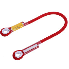 Outdoor-Überlebens-Kletterseil 60/120/150cm mit Ringlager in Rot, Orange, Gelb