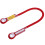 Außenkletterseil mit Ringlager – 150 cm rot 12