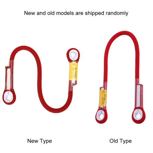 Außenkletterseil mit Ringlager – 150 cm rot 2