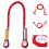Außenkletterseil mit Ringlager – 150 cm rot 7