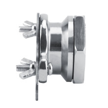Edelstahlhonig-Gate-Ventil für Imkerei, 12,2 x 6,2 x 5,5 cm, Silber