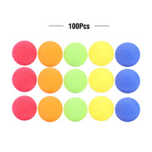 100 Stück bunte PU Weiche Kugeln für Nachfüllpistole, 2,2 cm, Reichweite