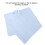 Weiche hellblaue Baumwoll-Massage-SPA-Bettbezug mit Gesichtsausschnitt, 80*200cm 1
