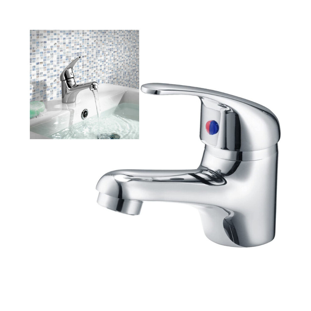 Mono Sink Bathroom Mixer Tap Luxurious Electroplated Washbasin Finish Faucet 692140859855