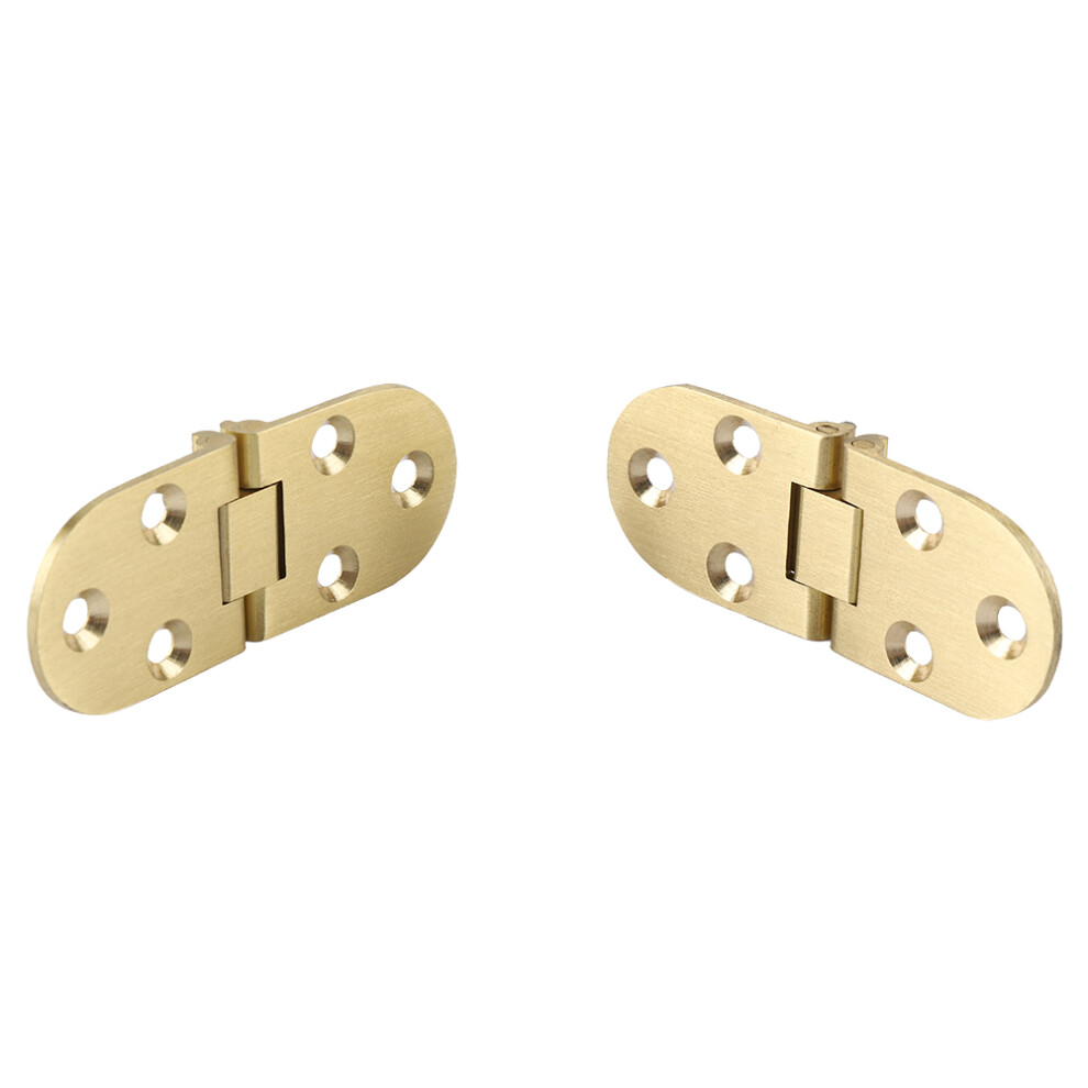 80*30Mm Copper Metal Round Edge Sewing Machine Folding Table Furniture Flip Tray Hinge 8001324048268