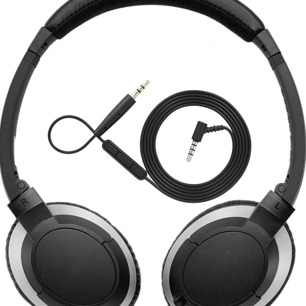 3.5Mm To 2.5Mm Audio Cable For Bose Oe2 Headset With Mic Volume Control Line-Control Headphones Cord Line 9351324048591