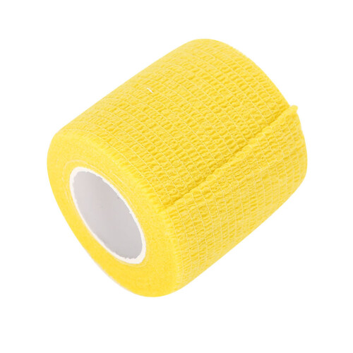 Camouflage Baumwoll-Elastikmuskelband 4,5cm x 5m - Gelb