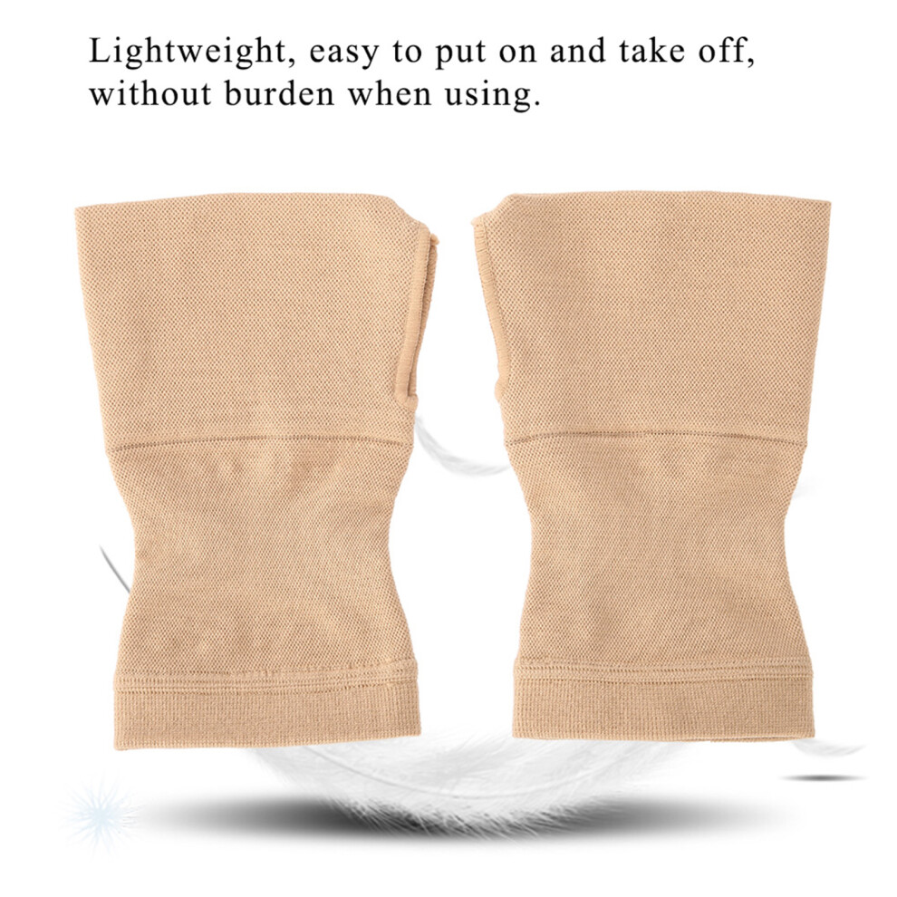 Wrist Brace Hand Support Protection Sprain Carpal Splint Arthritis Recovery Skin Color M