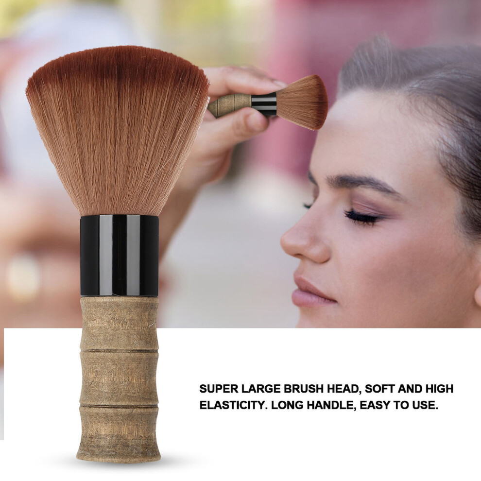 Soft Barber Neck Face Duster Hair Brush Fiber Hair Salon Cutting Hairdressing Hairbrush
