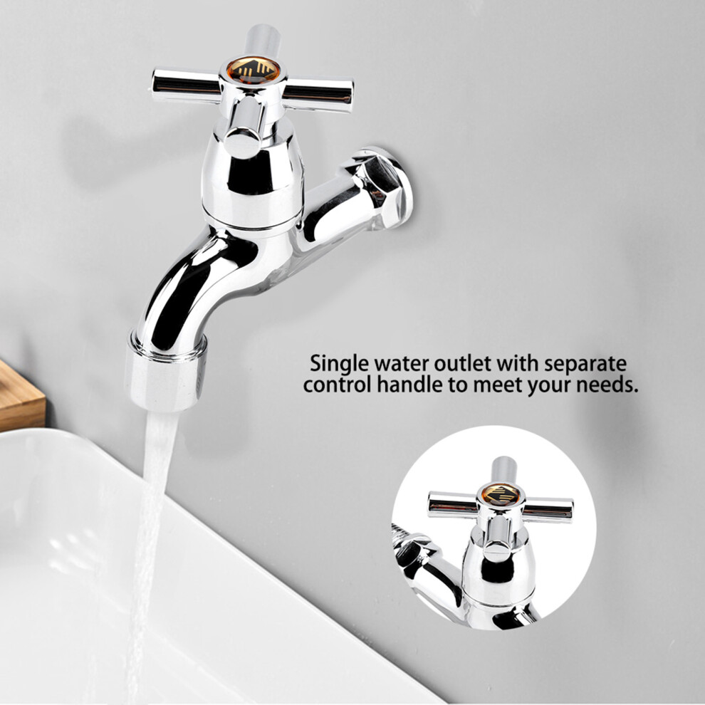 Plastic Washing Machine Faucet Sink Basin Water Tap With Single Spout & Handle #3 5061324054389