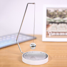Magnetic Decision Maker Ball Swing Pendulum Office Desk Decoration Toy Gift (#01)
