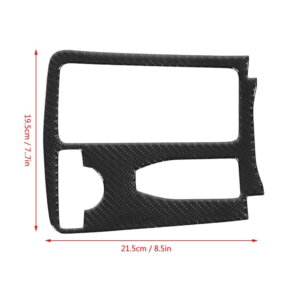 Carbon Fiber Gear Shift Panel Cover Trim For Mercedes Benz W204 W212 Classic Style 8091324055373