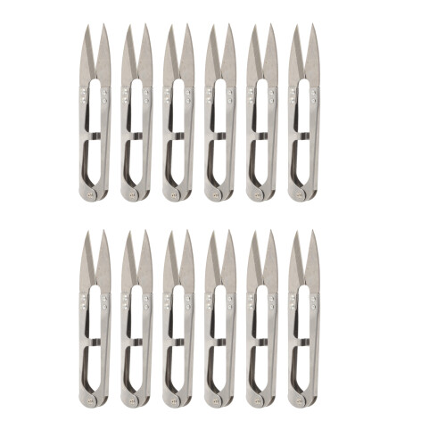 12Pcs Embroidery Yarn Scissors Small Thread Sewing Scissors Snippers 1